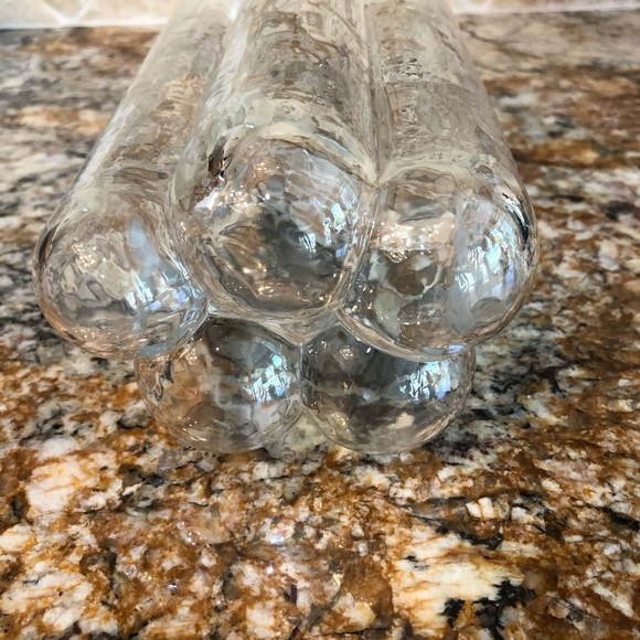 Vintage Mid Century Modern Swedish Abstract Art Glass Cloud Vase - Picture 9 of 15